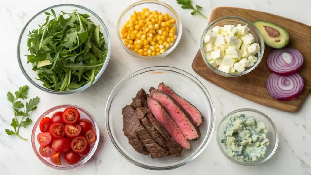 Balsamic Steak Gorgonzola Salad