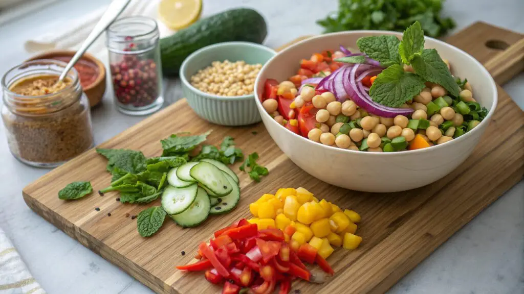 Moroccan Chickpea Salad