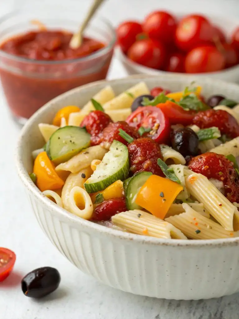 Italian Dressing Pasta Salad