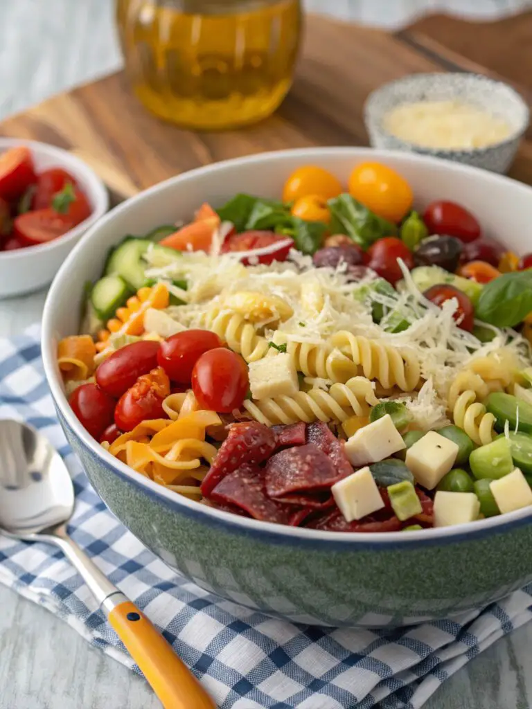 Italian Dressing Pasta Salad