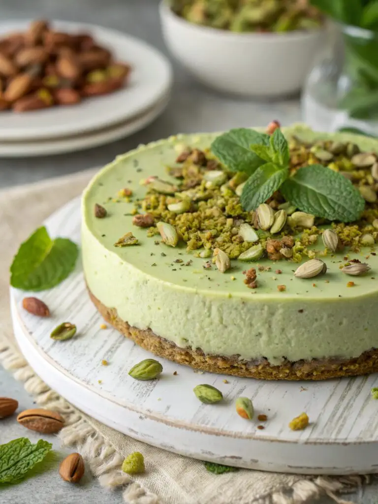 Pistachio Cheesecake