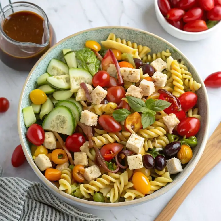 Italian Dressing Pasta Salad