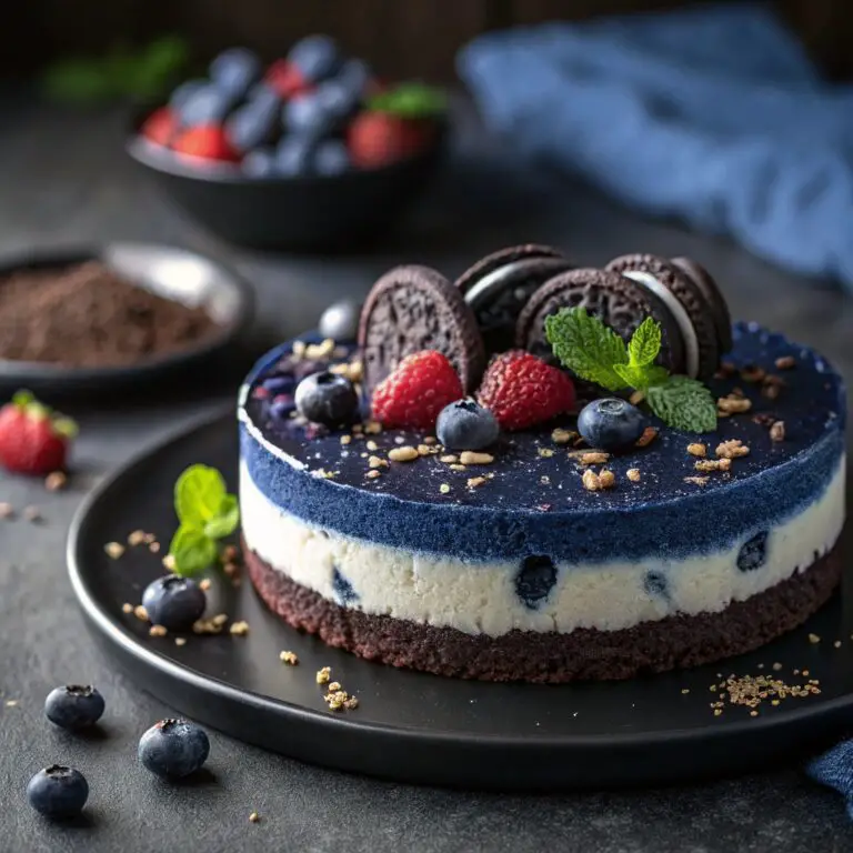 Blue Velvet Cheesecake