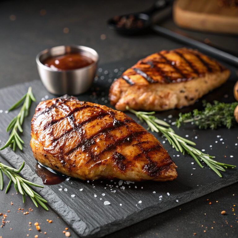 Grilled BBQ Chicken Breast