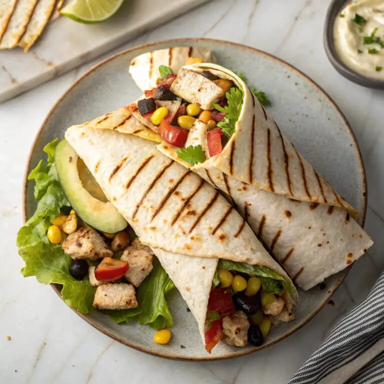 Grilled Chicken Wraps