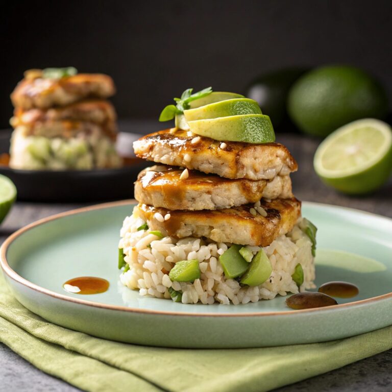 Chicken Rice Stack