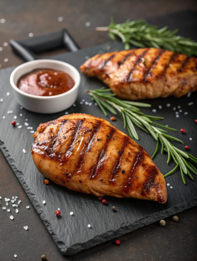 Grilled BBQ Chicken Breast