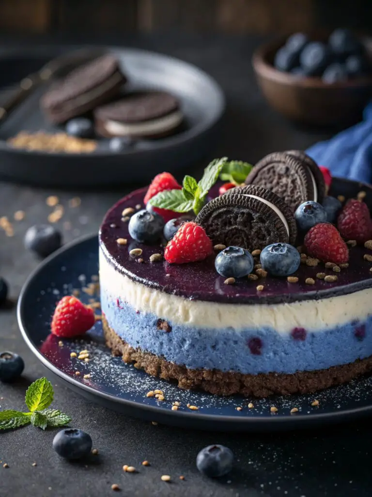 Blue Velvet Cheesecake