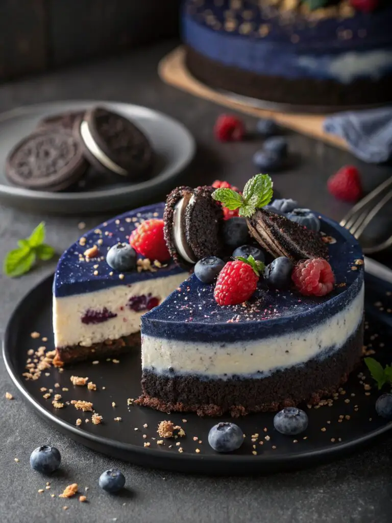 Blue Velvet Cheesecake