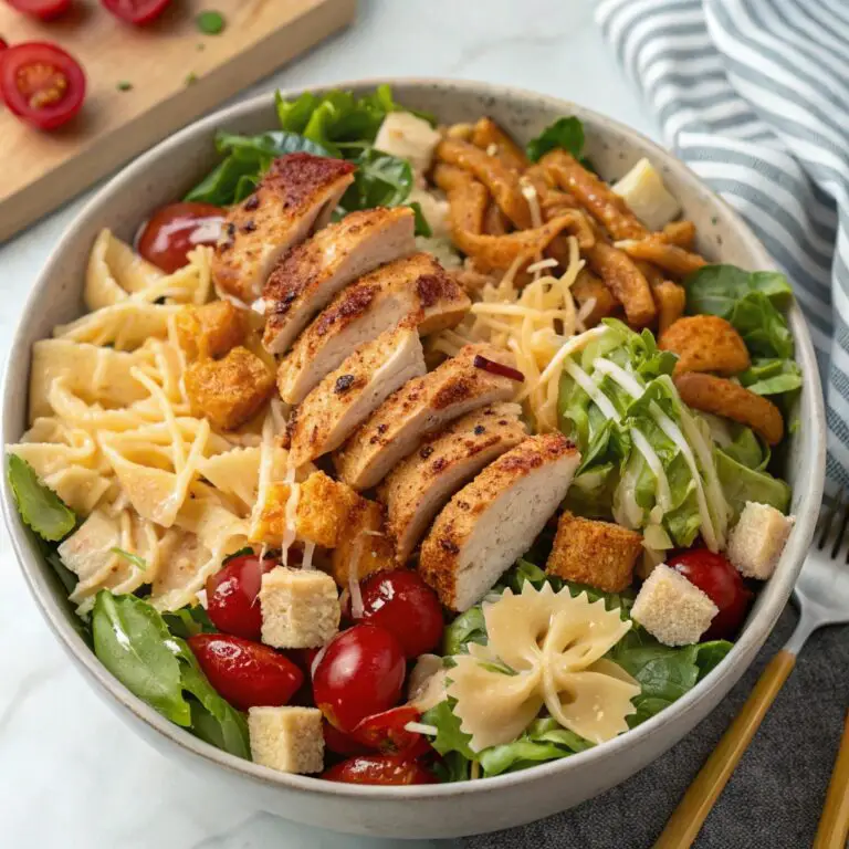 BBQ Chicken Ranch Pasta Salad