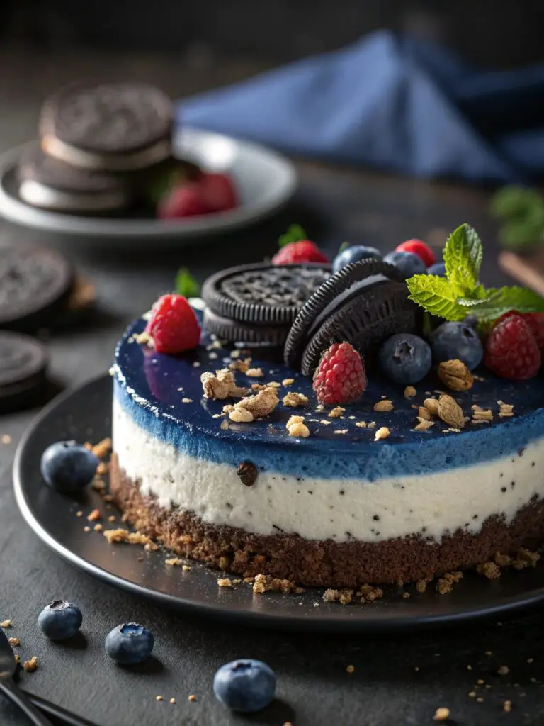 Blue Velvet Cheesecake