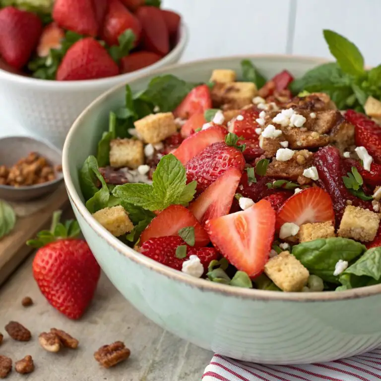 Strawberry Crunch Salad