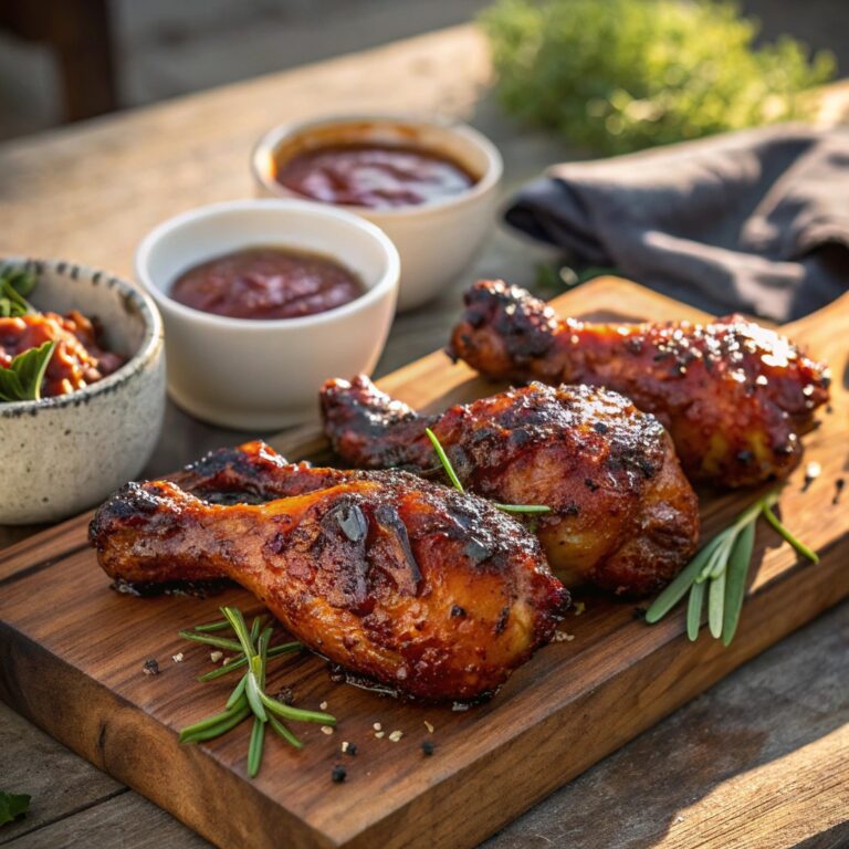 Sticky Brown Sugar BBQ Chicken