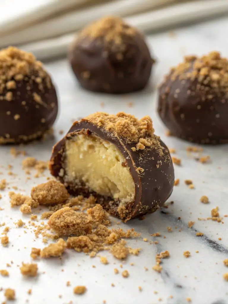 Caramel Crunch Butterfinger Truffles