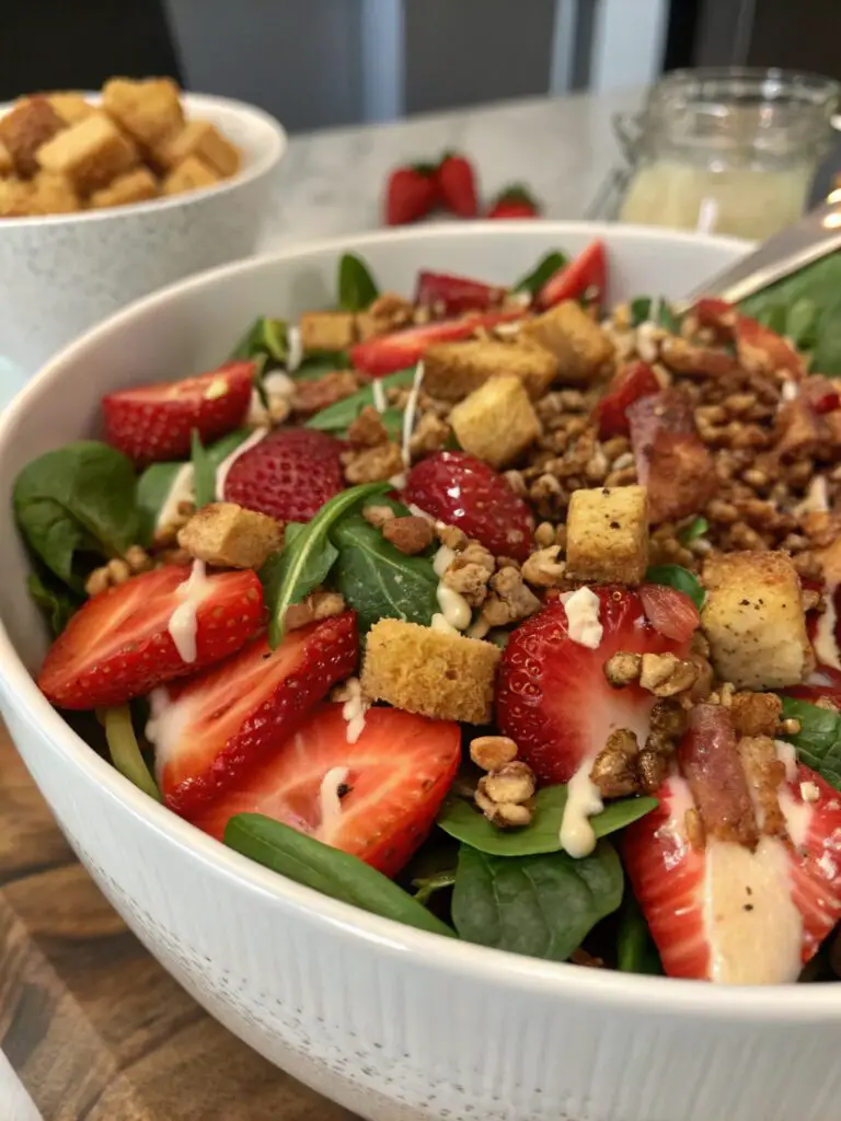 Strawberry Crunch Salad
