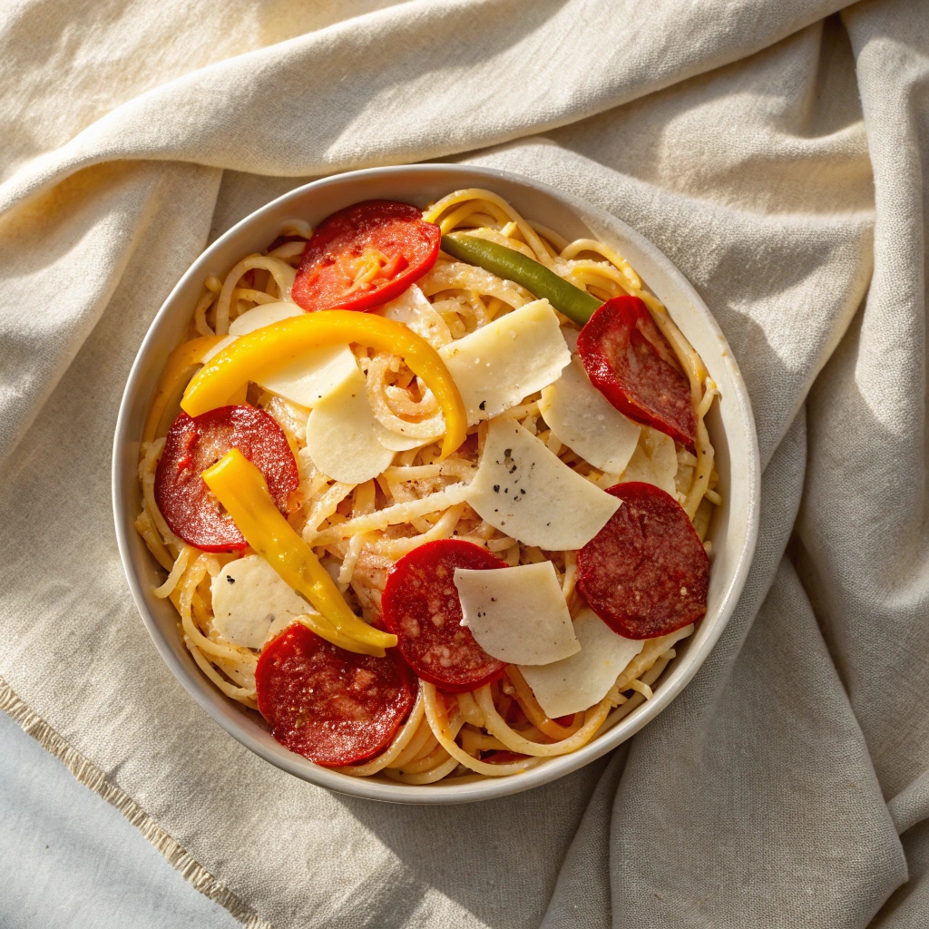Italian Dressing Pasta Salad