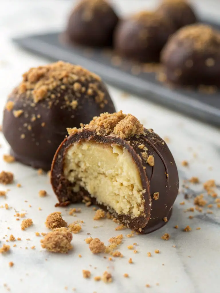 Caramel Crunch Butterfinger Truffles
