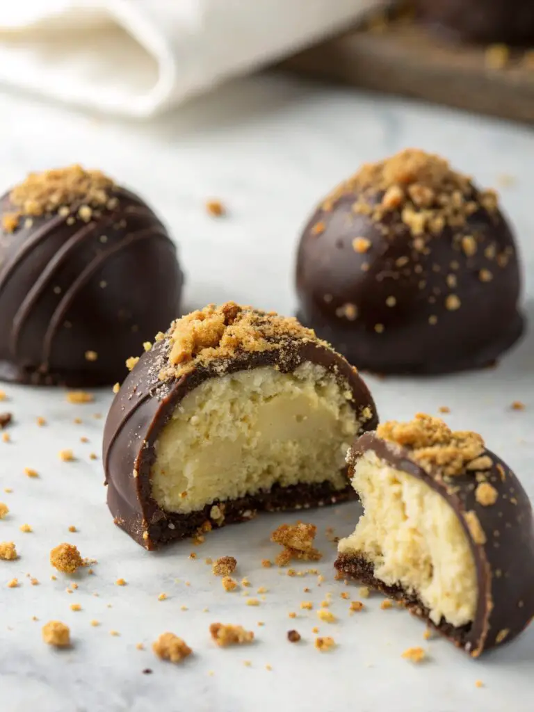 Caramel Crunch Butterfinger Truffles