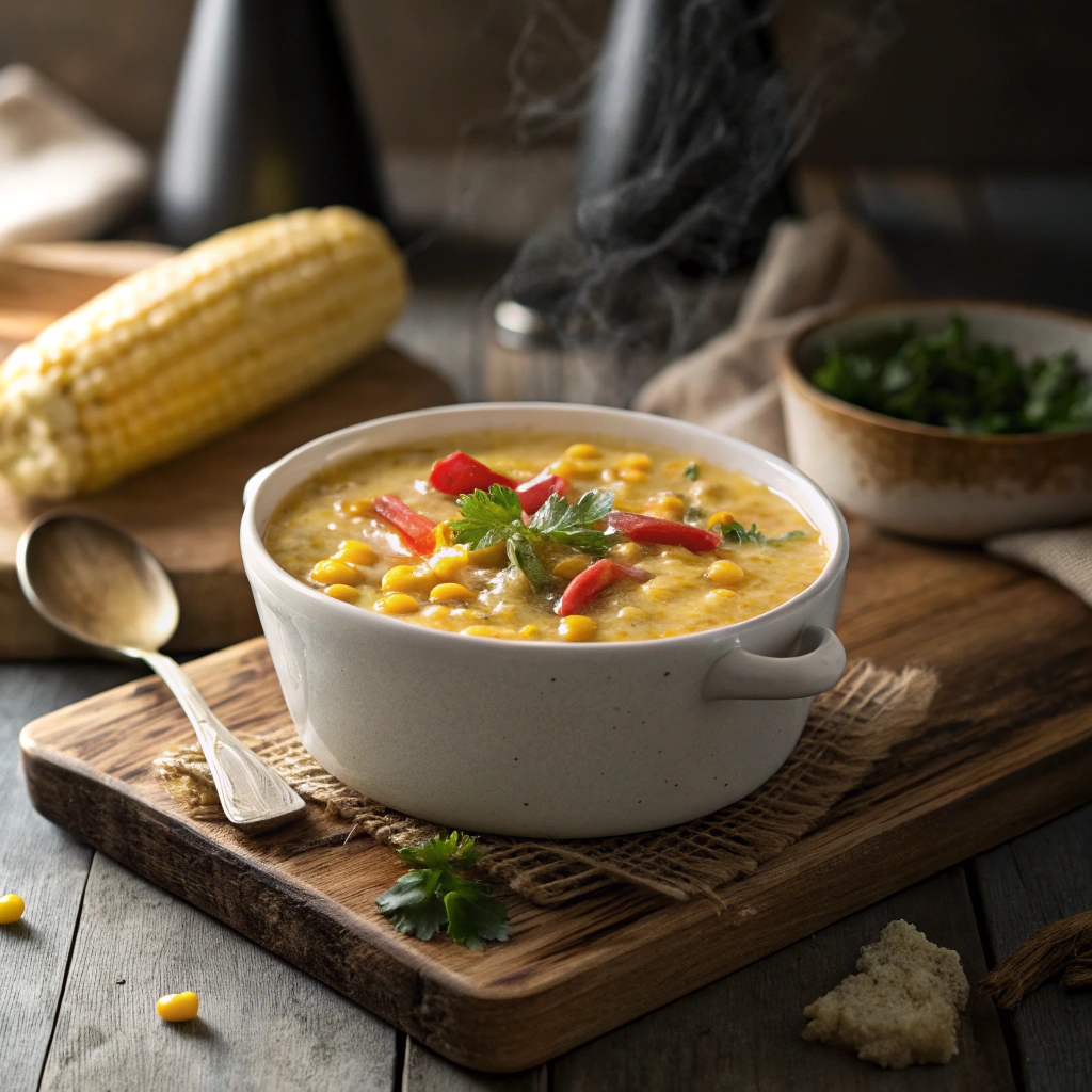 Crockpot Corn Soup