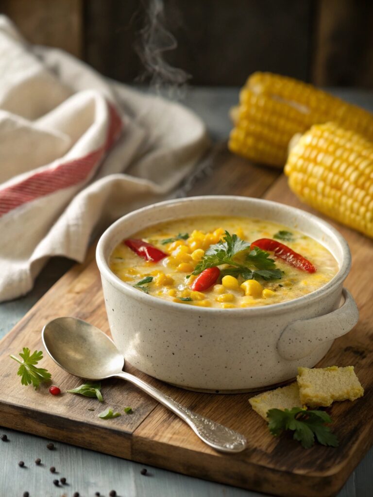 Crockpot Corn Soup