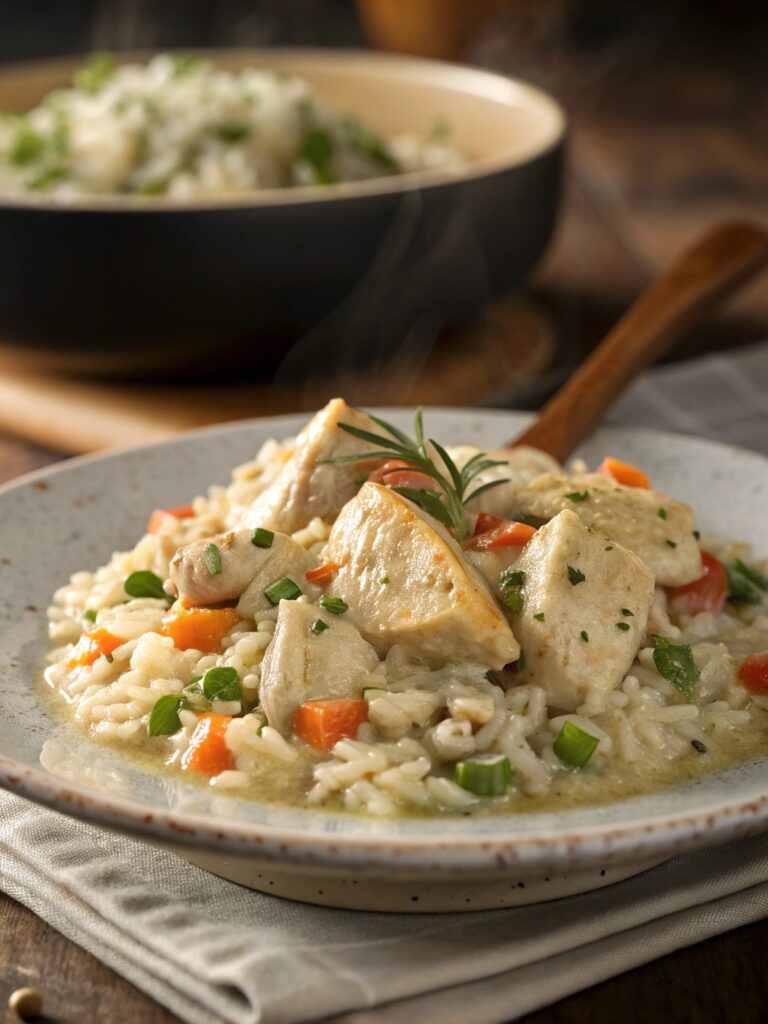 Creamy Chicken and Rice