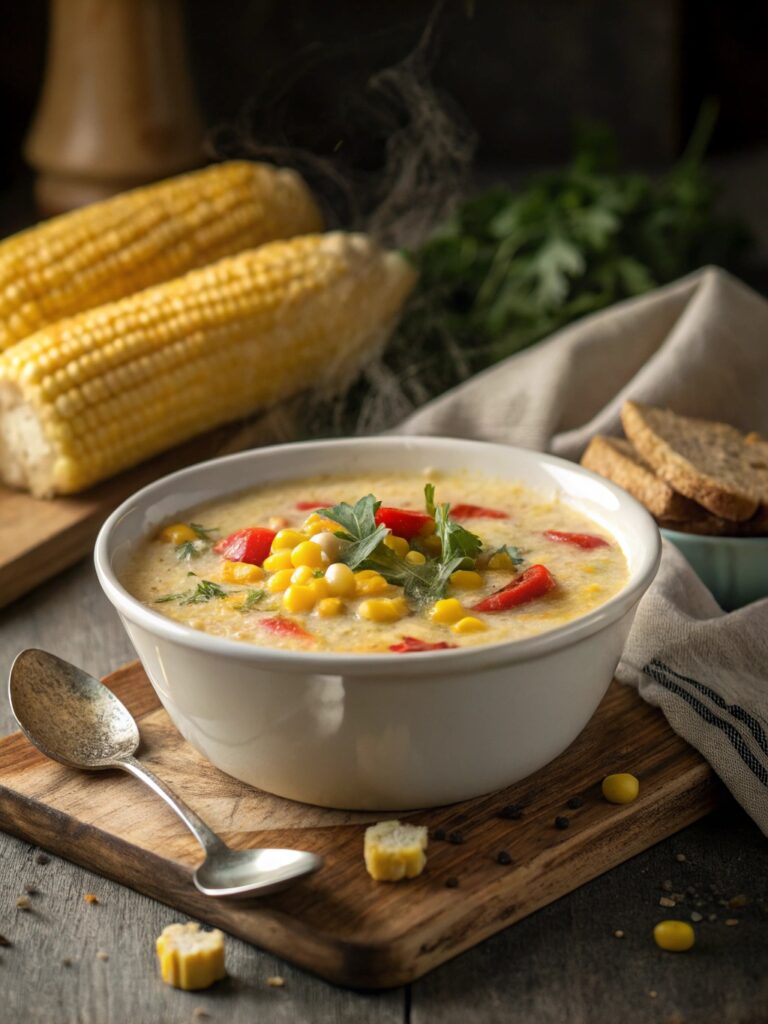 Crockpot Corn Soup