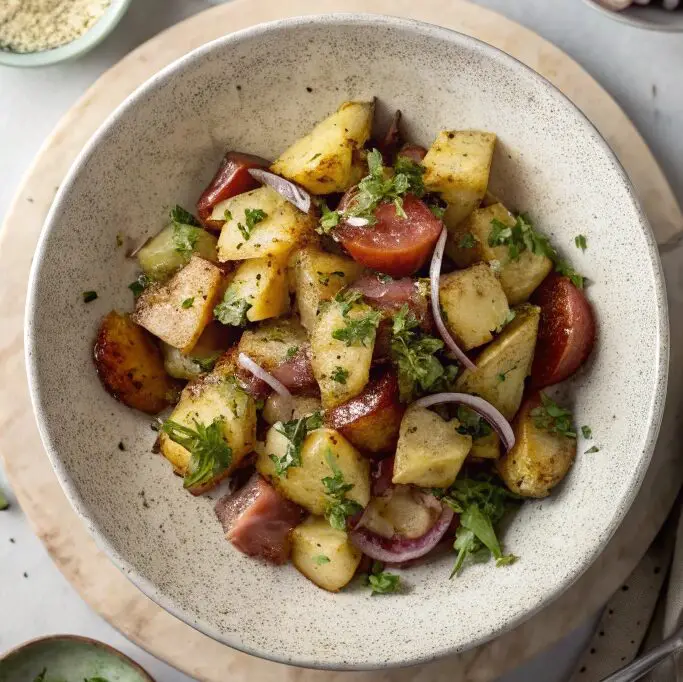 Crispy Potato Salad