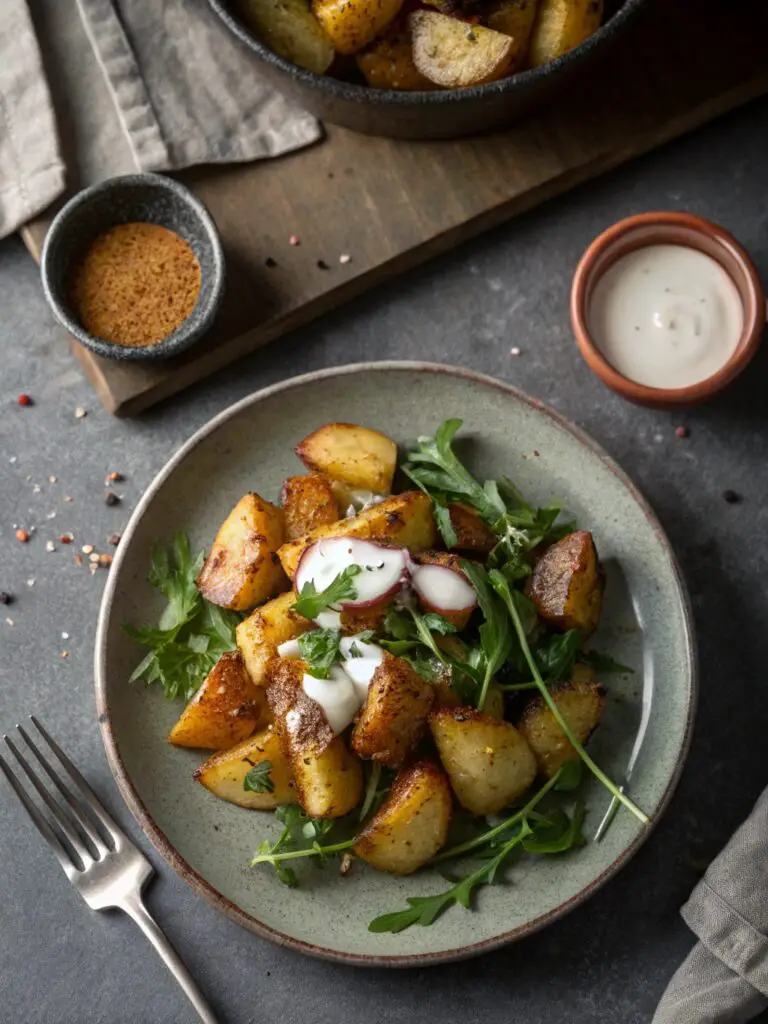 Crispy Potato Salad