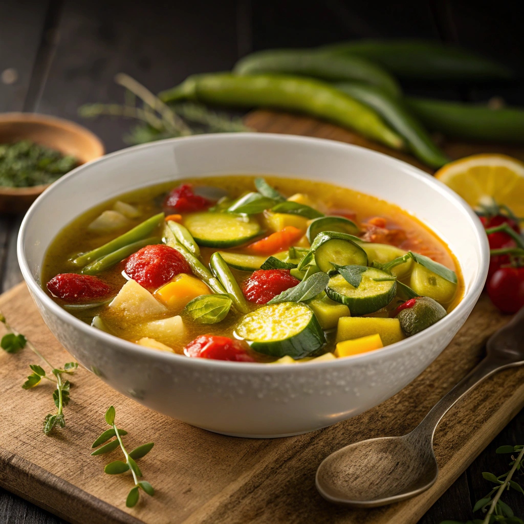 Summer Minestrone Soup