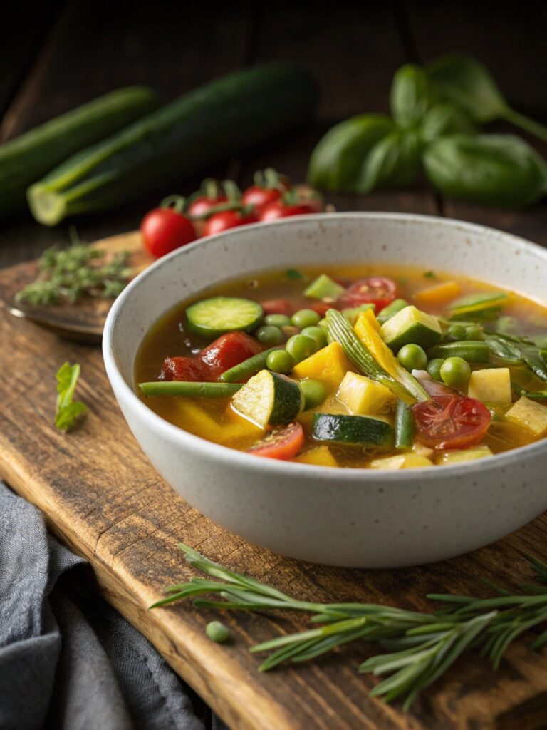 Summer Minestrone Soup