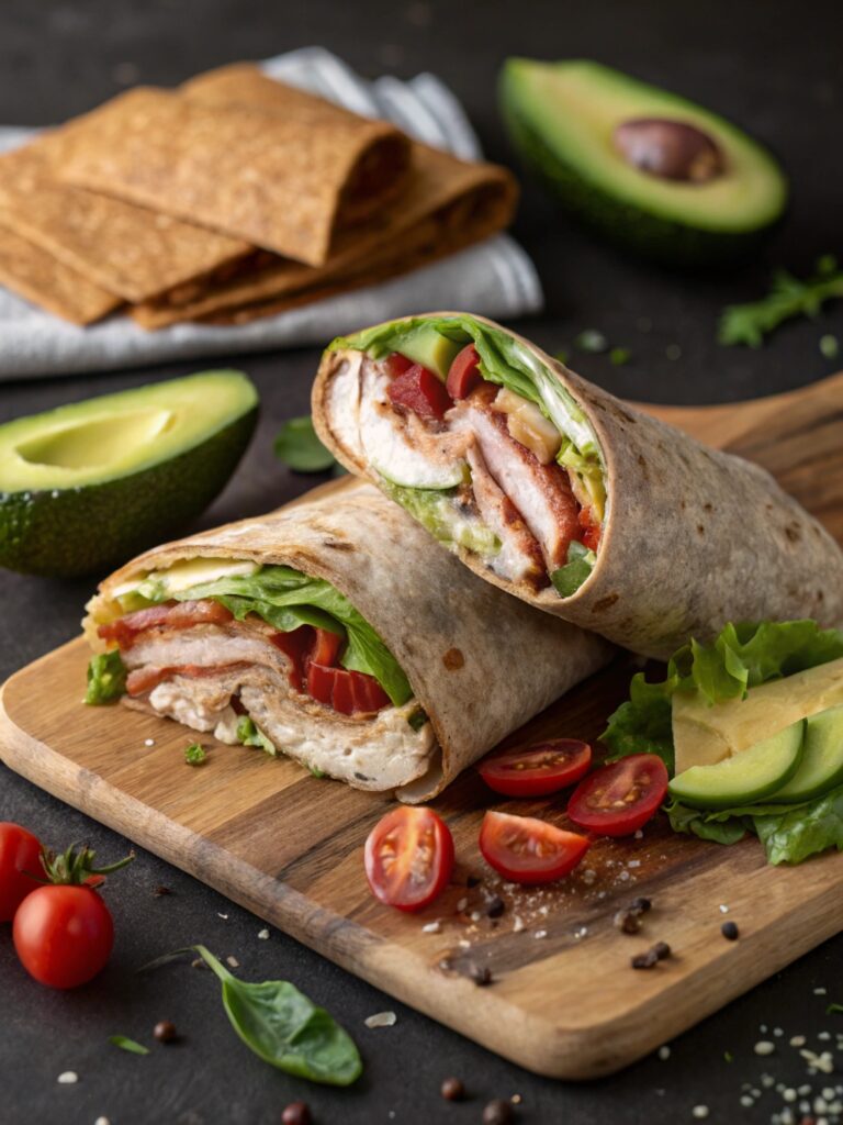 California Turkey Club Wraps