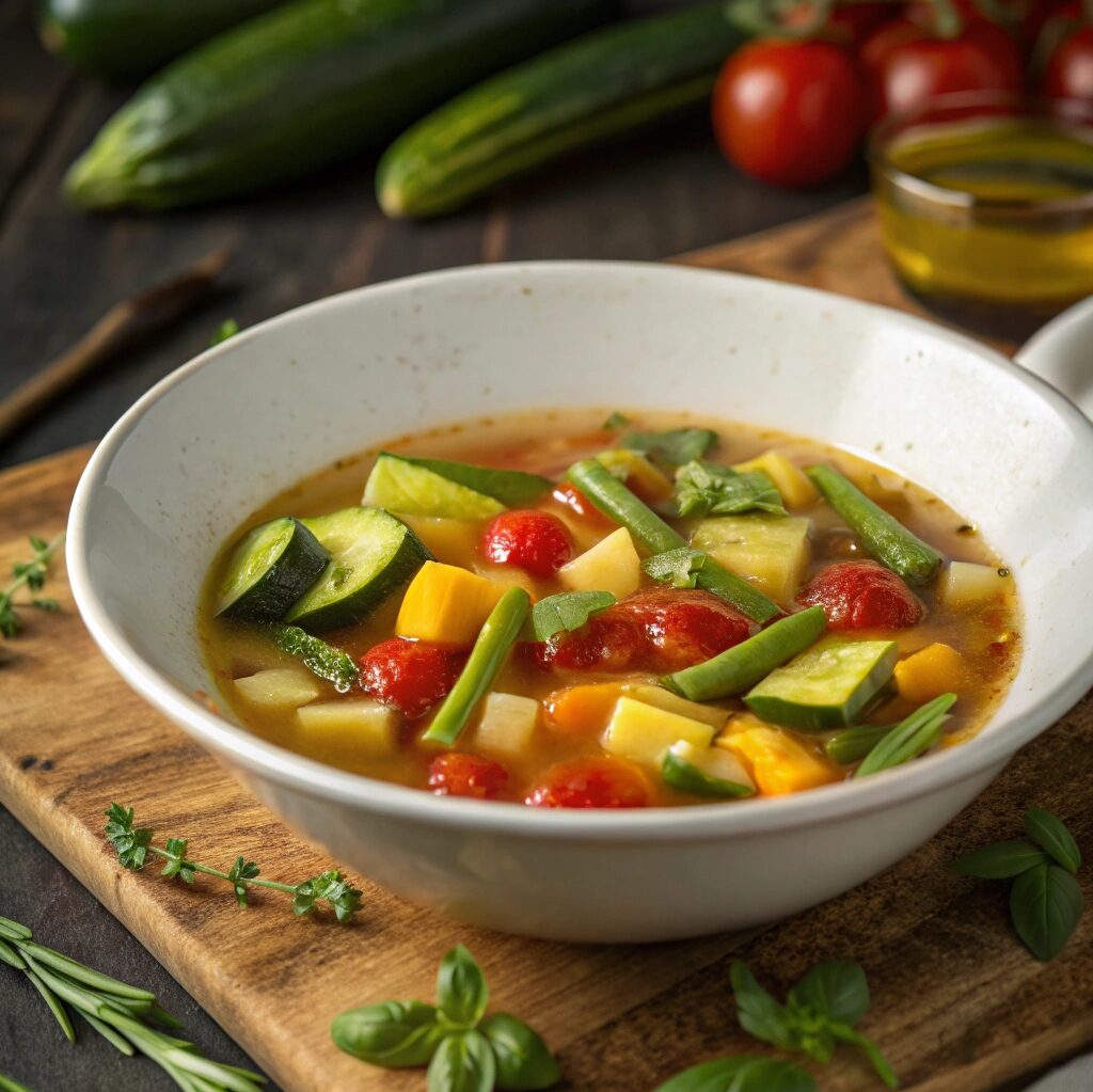 Summer Minestrone Soup