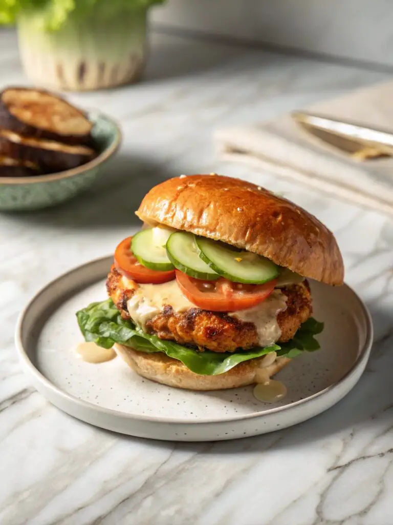 Chicken Veggie Burger