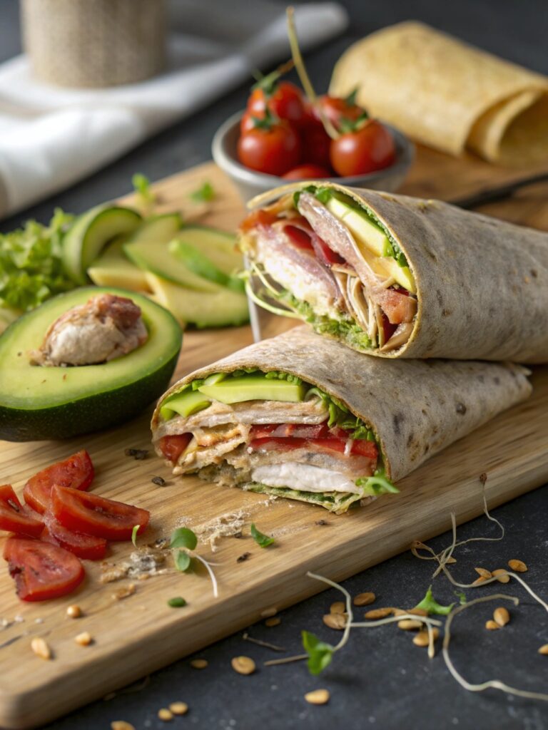 California Turkey Club Wraps