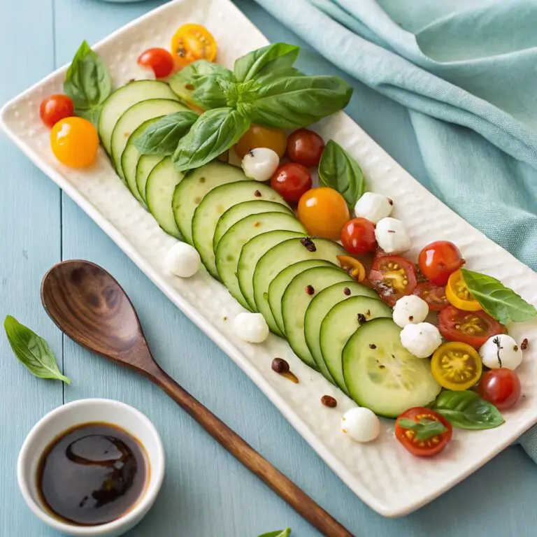 Cucumber Caprese