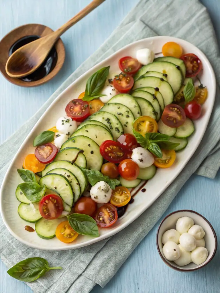 Cucumber Caprese