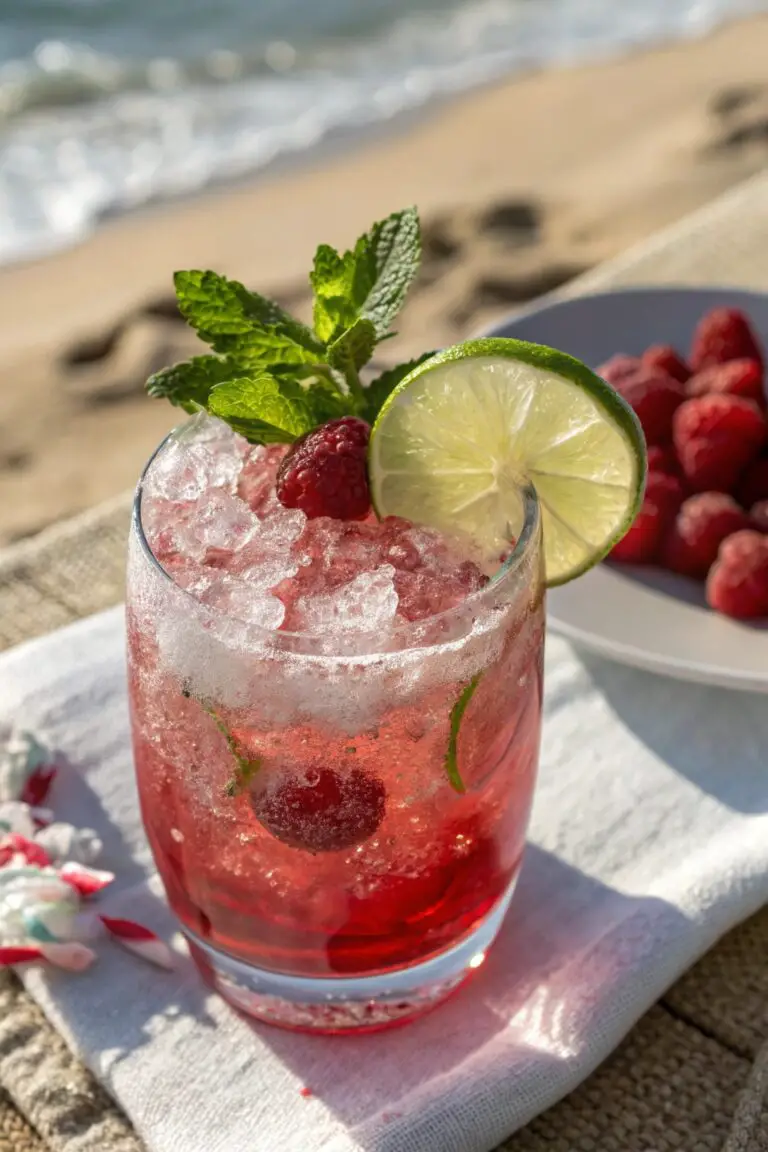 Raspberry Lime Rickey