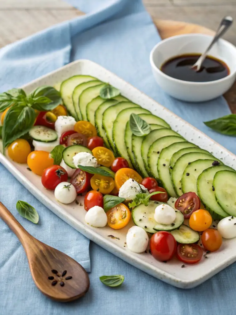 Cucumber Caprese