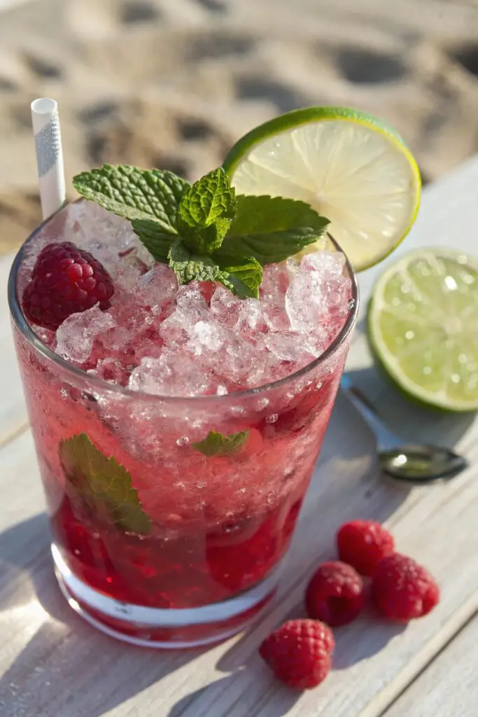 Raspberry Lime Rickey