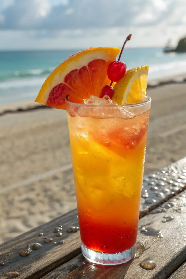 Tropical Vodka Sunrise