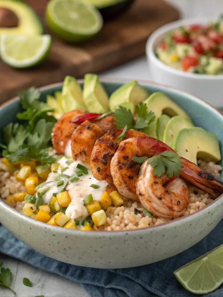 Grilled Shrimp Bowl