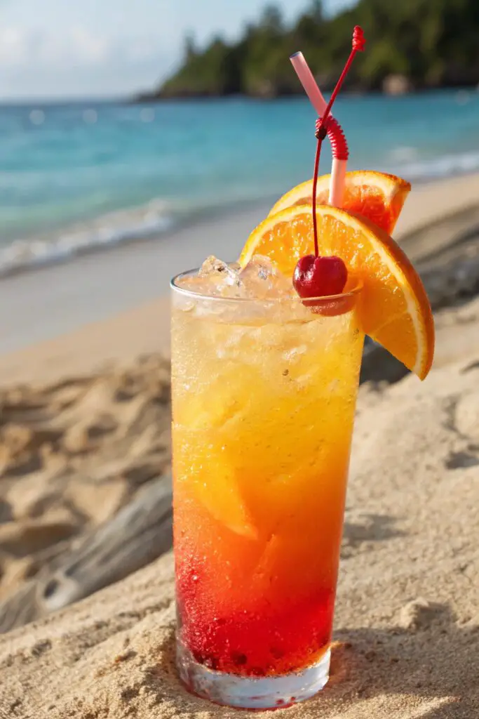 Tropical Vodka Sunrise