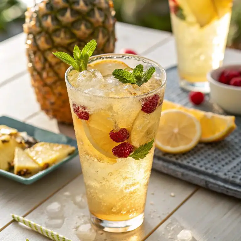 Pineapple Italian Soda