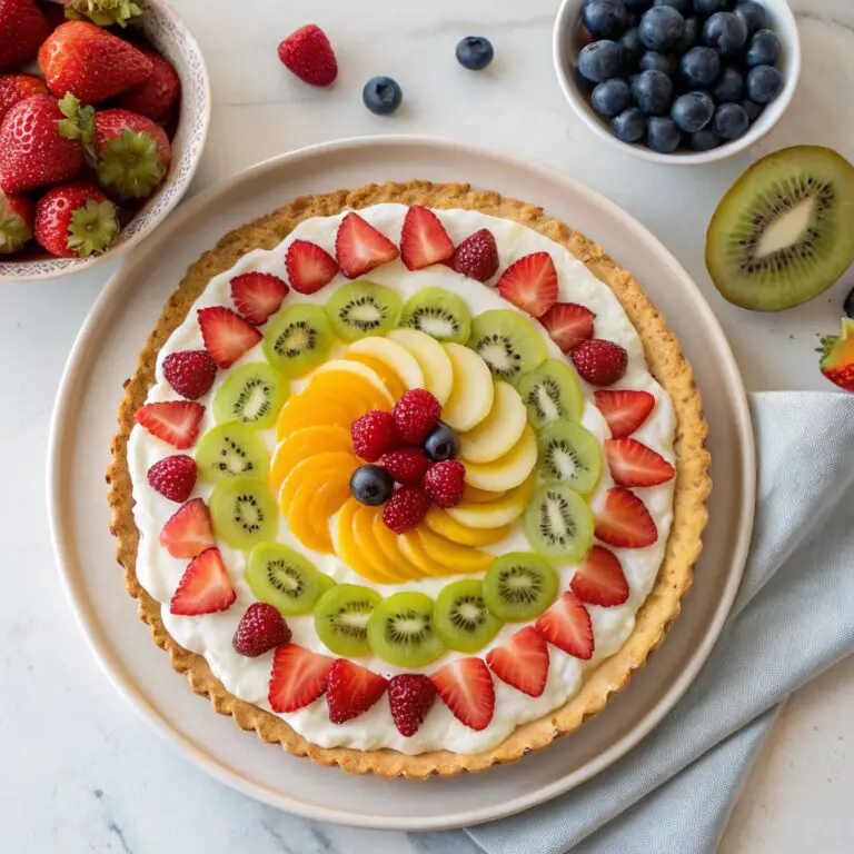 Fruit Pizza Summer Dessert
