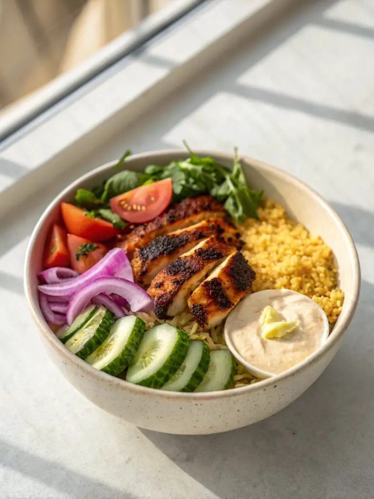 Chicken Shawarma Bowl