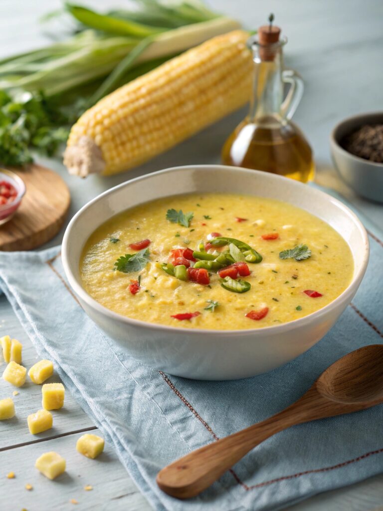 Summer Sweet Corn Gazpacho