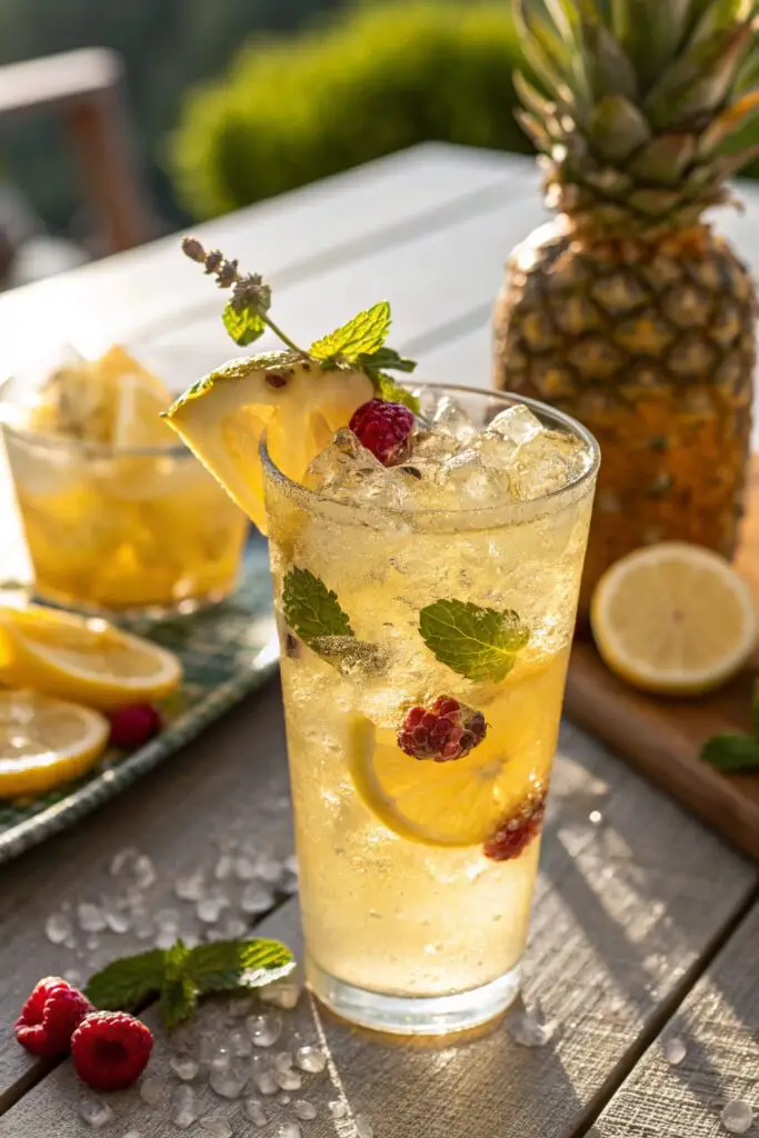 Pineapple Italian Soda