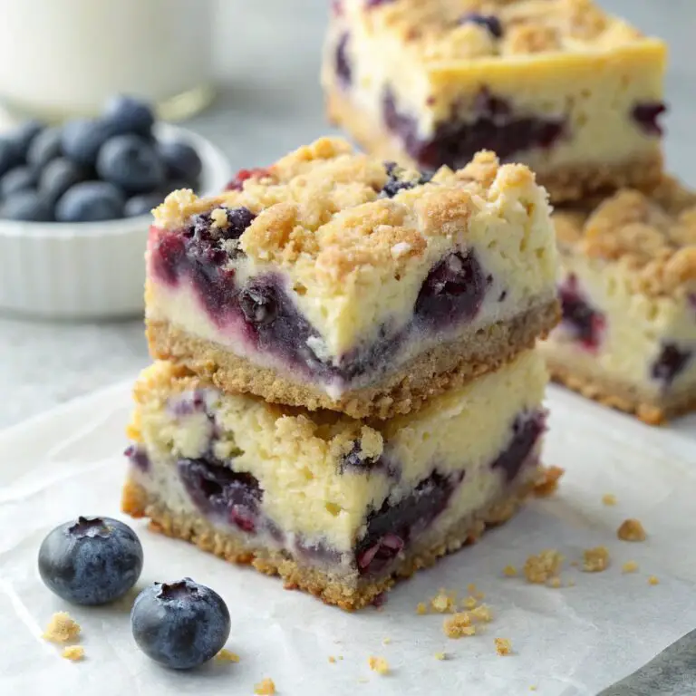 Blueberry Cream Cheese Bars