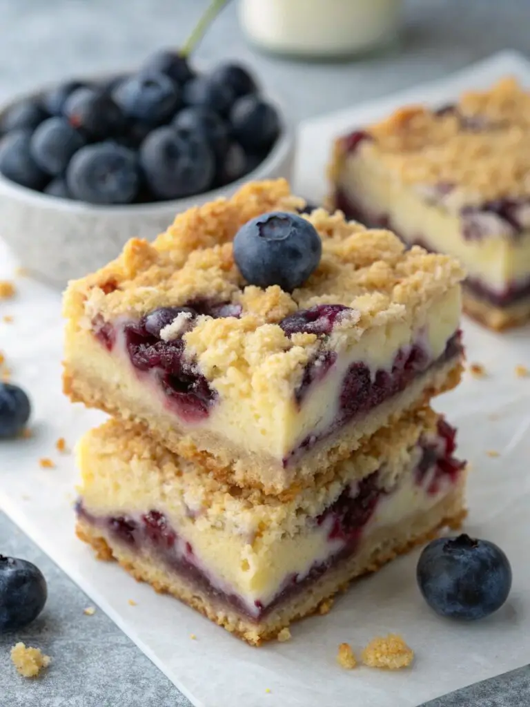 Blueberry Cream Cheese Bars