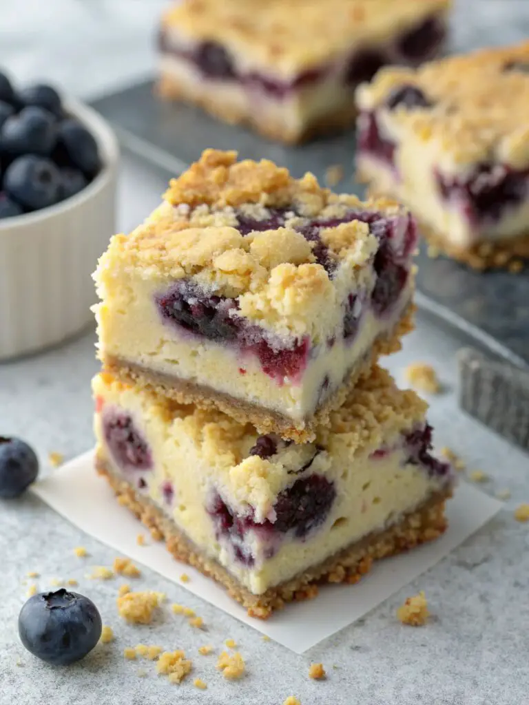 Blueberry Cream Cheese Bars